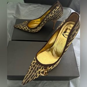 JUST CAVALII CHETAH HEELS